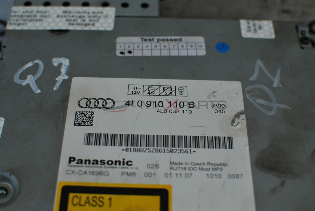 CD Changer за Audi Q7 4L0910110B