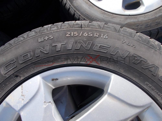4бр. гуми CONTINENTAL CROS CONTACT 215/65R16 DOT 2513