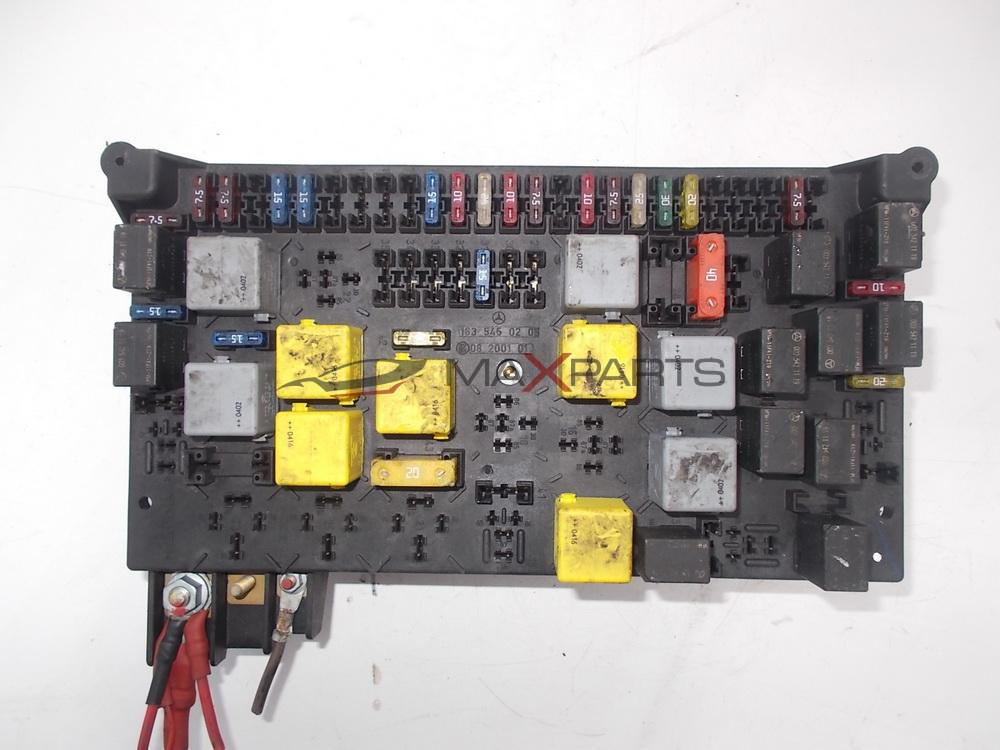 Бушонно табло за MERCEDES BENZ ML W163 FUSE BOX A1635450205