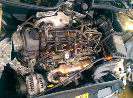 MINI 1.4 D DIESEL ENGINE..ДВИГАТЕЛЯ ПРОДАДЕН ОБУРУДВАНЕТО НАЛИЧНО