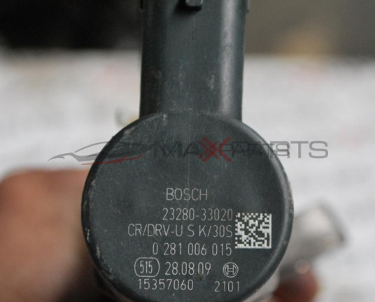 Регулатор налягане за Toyota Auris 1.4 D4D Pressure regulator     0281006015        23280-33020