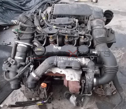 Двигател за PEUGEOT 308 1.6HDI 110hp ENGINE