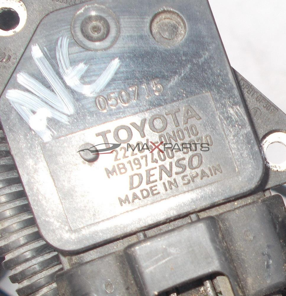 Дебитомер за Toyota Avensis 2.2 D4D AIR FLOW METER 22204-0N010 MB197400-3070