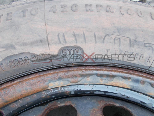 Резервна джанта с гума за Land Rover Discovery 19