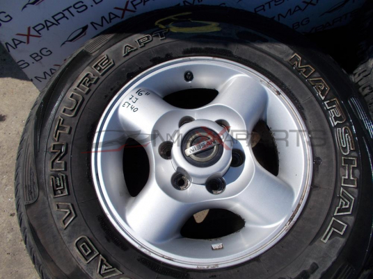 Алуминиеви джанти 16`` за Nissan Navara 7J ET40 ALUMINUM WHEELS