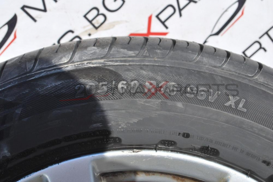 4 броя Алуминиеви джанти за MAZDA 6  205/60R16  15x61/2J  OFFSET 55