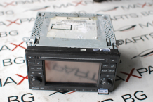 2013 NISSAN QASHQAI SAT NAV CD RADIO PLAYER HEAD UNIT GENUINE 7612830076