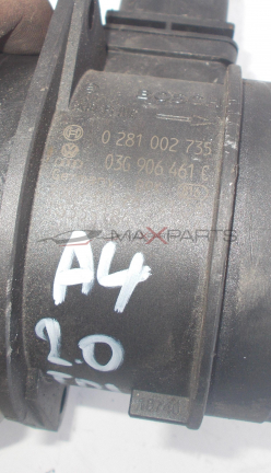 Дебитомер за Audi A4 2.0TDI AIR FLOW METER 03G906461C 0281002735