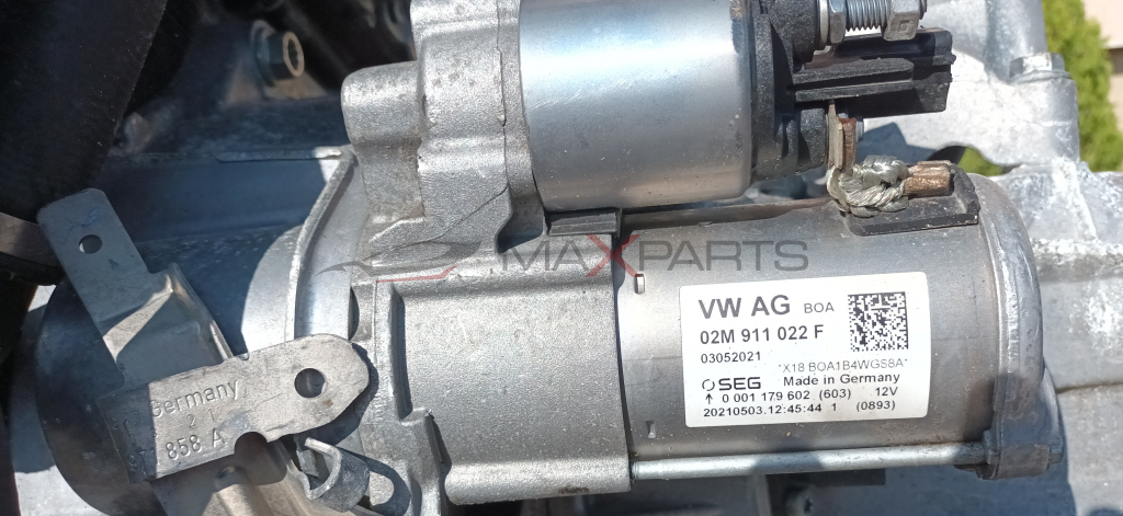 СТАРТЕР VW TIGUAN 1.5TSI VW AG BOA 02M 911 022 F