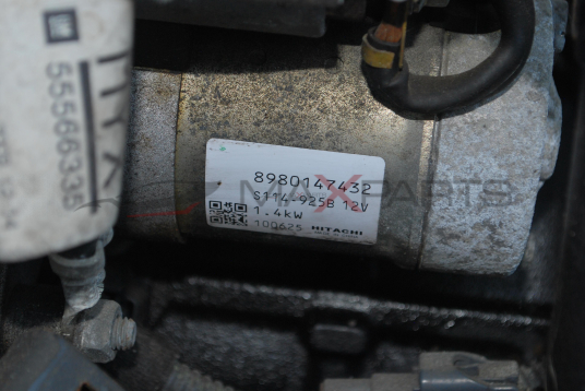 Стартер за OPEL ASTRA J 1.7CDTI  8980147432