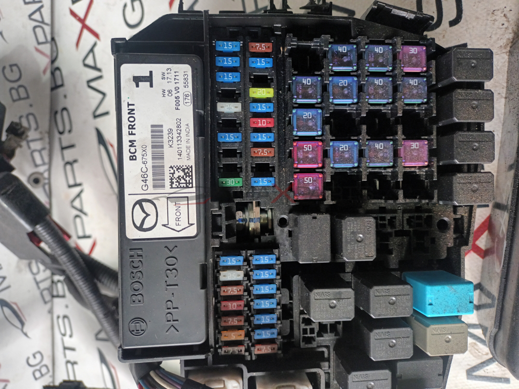 БУШОННО ТАБЛО С КУТИЯ MAZDA 2.2 SKYACTIVE K3239 140113342802 MADE IN INDIA