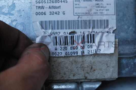 AIRBAG предна лява врата за MERCEDES-BENZ S-Class W220  A 220 860 03 05
