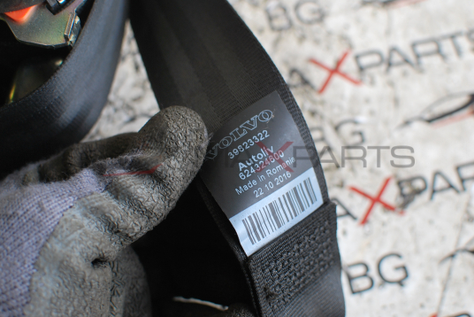 Заден ляв предпазен колан за Volvo V60 616157600