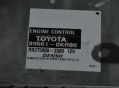 Контролер двигател за TOYOTA HILUX 2.5D4D     RB275900-2380    89661-OKR00