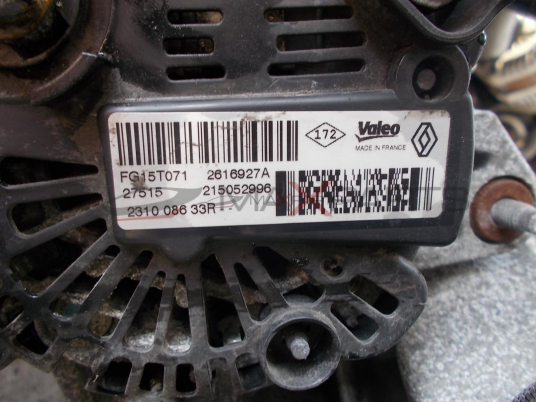 Генератор за RENAULT TRAFFIC 1.6DCI  2616927A