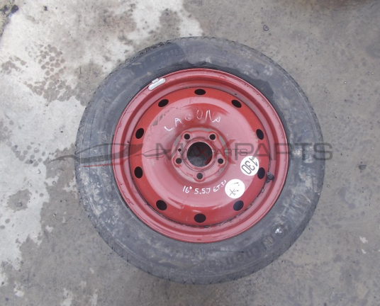 Резервна джанта с гума за RENAULT LAGUNA CONTINENTAL CST17 185/65R16 DOT 4407 SPARE WHEEL