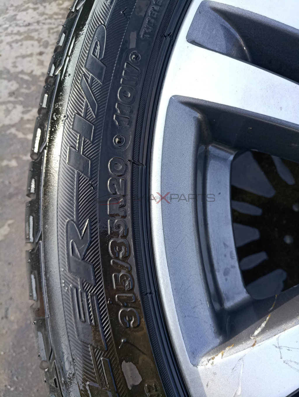2бр гуми Michelin Dueler H7P HP Sport 315/35 R20 DOT 1717
