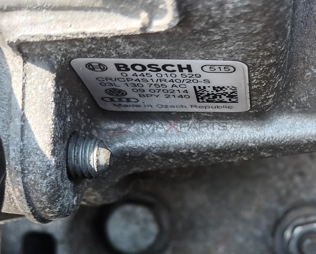 ГНП ДИЗЕЛ AUDI 2.0 TDI BOSCH 515 O 445 010 529 CR / CP4S1 / R40 / 20 - S 03L 130 755 AC