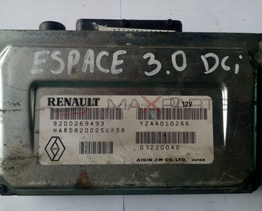 Компютър за RENAULT ESPACE 4 3.0 DCI ECU 8200269493  HARD8200256858