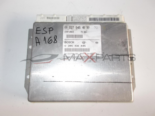 ABS, ESP модул за MERCEDES A-CLASS W168  BOSCH CONTROL MODULE  0 265 109 445, 0265109445, 027 545 41 32, 0275454132