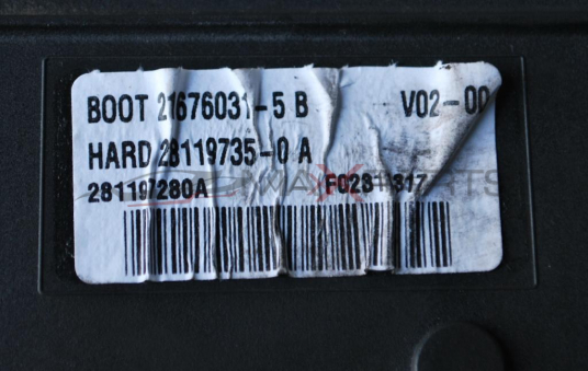 Комфорт модул за CITROEN C4 PICASSO 1.6HDI                BOOT 21676031-5 B