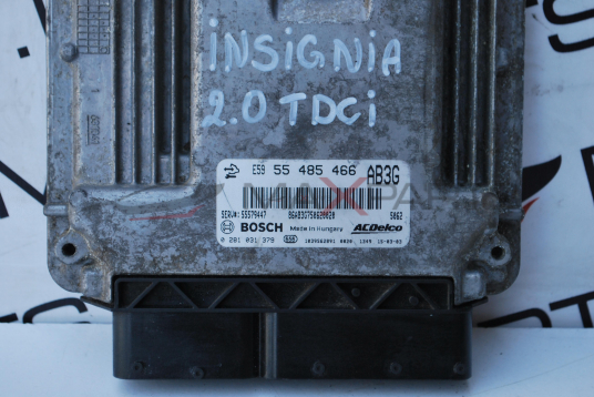 Компютър за OPEL INSIGNIA 2.0CDTI ECU ENGINE  E59 55 485 466