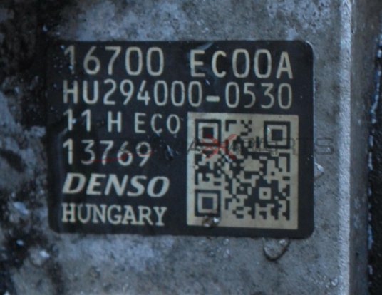 ГНП за NISSAN NAVARA 2.5 DCI  174 Hp  Fuel pump         16700E C00A        HU294000-0530