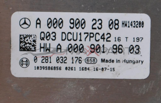 Компютър за MERCEDES SPRINTER   W906    2.1CDI          HW A 000 901 96 03