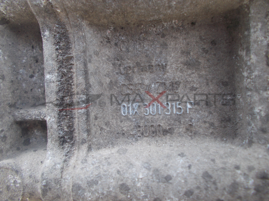 Скоростна кутия за Audi A4 B7 2.0TDI MANUAL GEARBOX 6 SPEED 01X301315F