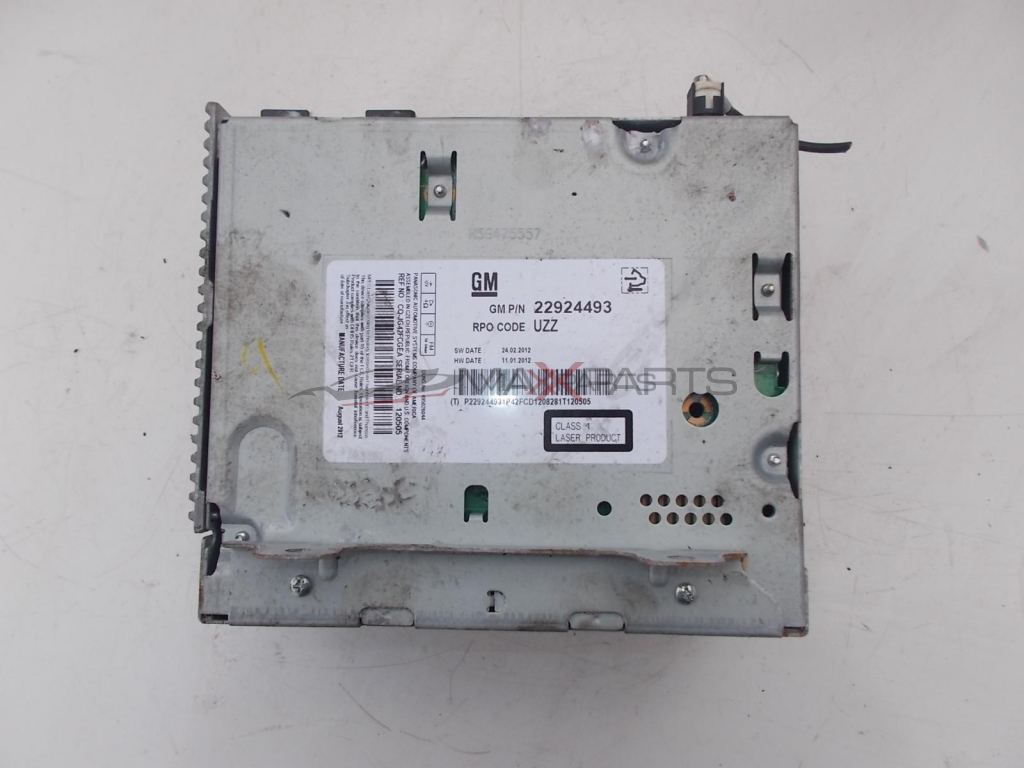 Радио CD player за OPEL ASTRA J 22924493