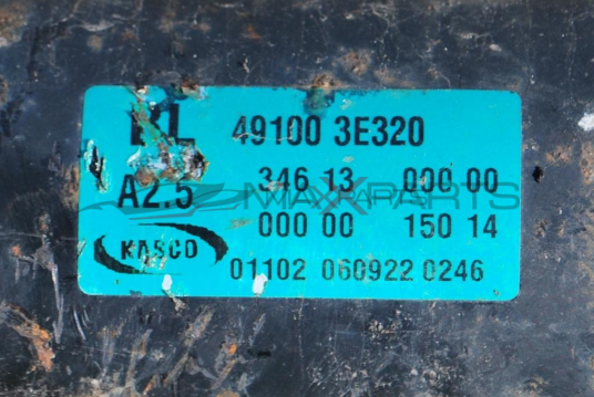 Заден кардан за KIA SORENTO 2.5CRDI         49100 3E320