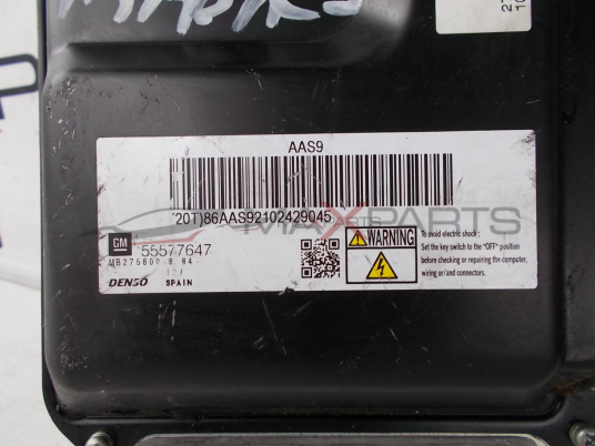 Компютър за Opel Astra J 1.7CDTI   `20T)86AAS92102429045   55577647   MB275800 8 84