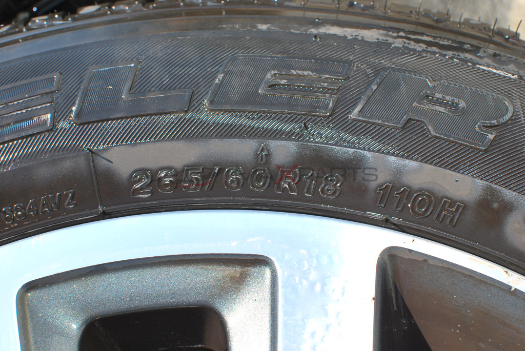 Алуминиеви джанти за Toyota Hilux с гуми 265/60R18