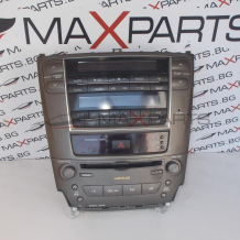 Радио CD player и клима контрол за Lexus IS220 86120-53370