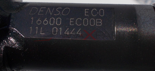 4 броя дюзи за NISSAN NAVARA 2.5DCI FUEL INJECTOR 16600EC00B