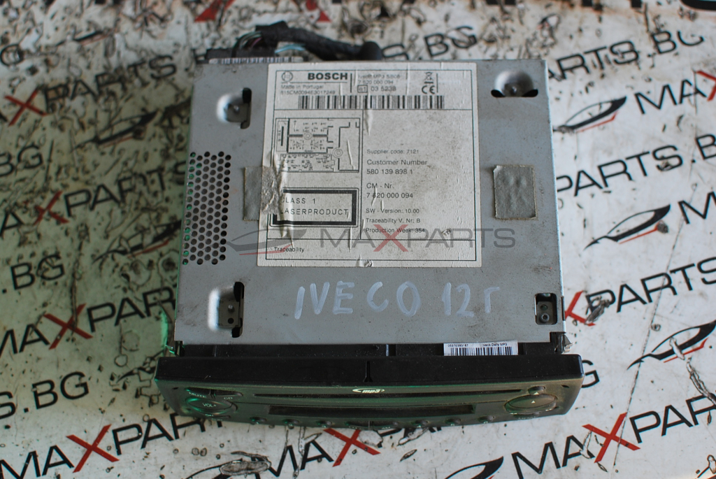 CD радио за IVECO Daily 7 620 000 094 580 139 898 1