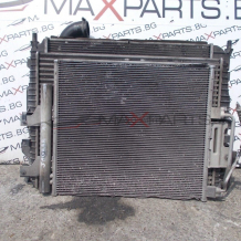 Воден радиатор и перка охлаждане за Jaguar XJ  3837B CZ     AW93-9L440-AB    292 424 15 00    9400116