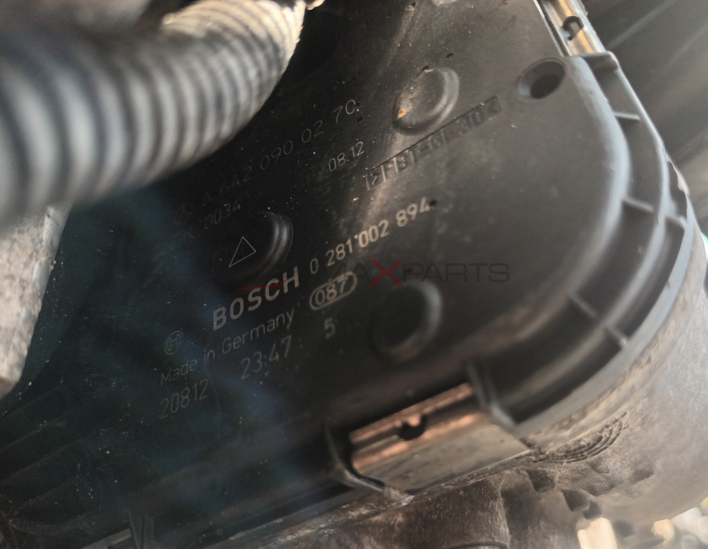 ДРОСЕЛОВА КЛАПА W221 S 350 CDI BOSCH 0 281 002 894 Made in Germany 087 20812 23:47 : 5  A 642 090 02 70