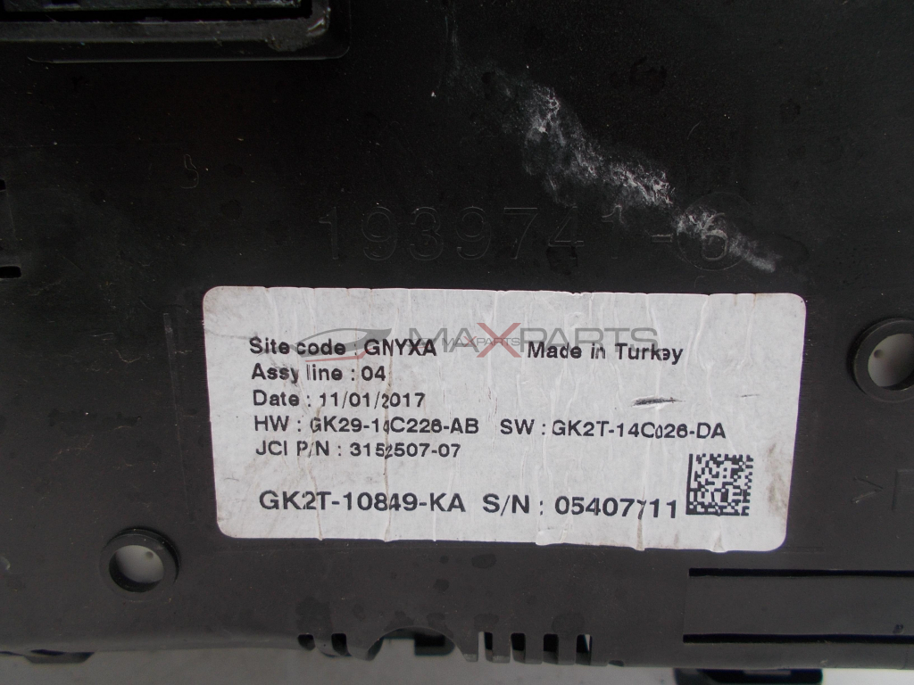 Табло за Ford Transit 2.2TDCI Instrument Cluster GK2T-10849-KA GK29-14C226-AB GK2T-14C026-DA