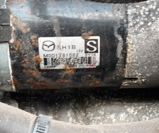 СТАРТЕР MAZDA CX5 SKYACTIVE АВТОМАТИК  SH1B  M001T81582  12V  S 5Y18  K6266  SAVE IN JAPAN  SH1B  M001T81582  12V  5Y18  K6266  MADE IN JAPAN