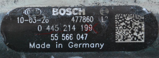 Горивна рейка за OPEL INSIGNIA 2.0CDTI           55566047