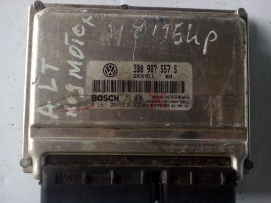 Компютър за VW Passat 5 2.0i 130HP ECU ALT 3B0907557S 0261208536