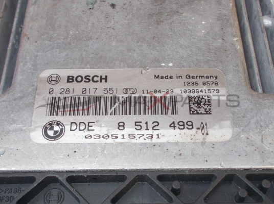 Компютър за BMW E82 118D ENGINE ECU 0281017551 851249901
