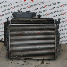 Воден радиатор с дифузьор перка  интеркулер и разширителен съд за Jaguar XF 3.0D