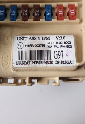 БУШОННО ТАБЛО KIA SORENTO 2.2D 116RA-002766