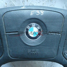 E 38 2000 BMW STEERING WHEEL AIRBAG