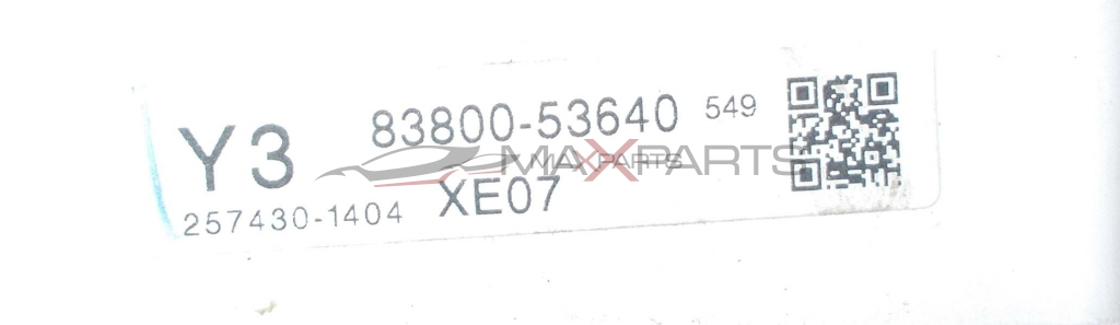Табло за Lexus IS220 83800-53640 257430-1404