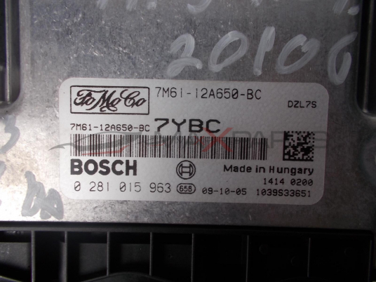 Компютър за MAZDA 3 1.6D ECU Engine  7M61-12A650-BC