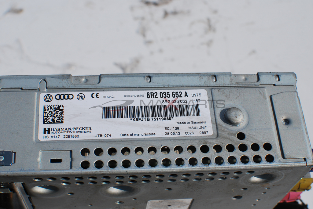 CD changer за Audi A4 B8 8R2 035 652 A