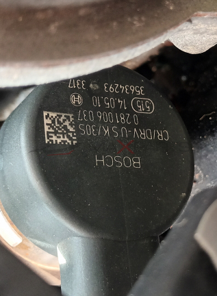 РЕГУЛАТОР НАЛЯГАНЕ РЕЙЛ  0281006 037